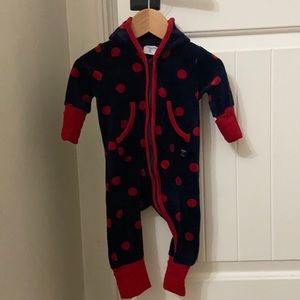 Polarn O. Pyret Hooded Sleeping Suit